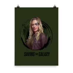 Star Trek: Picard Saving The Galaxy Premium Satin Poster