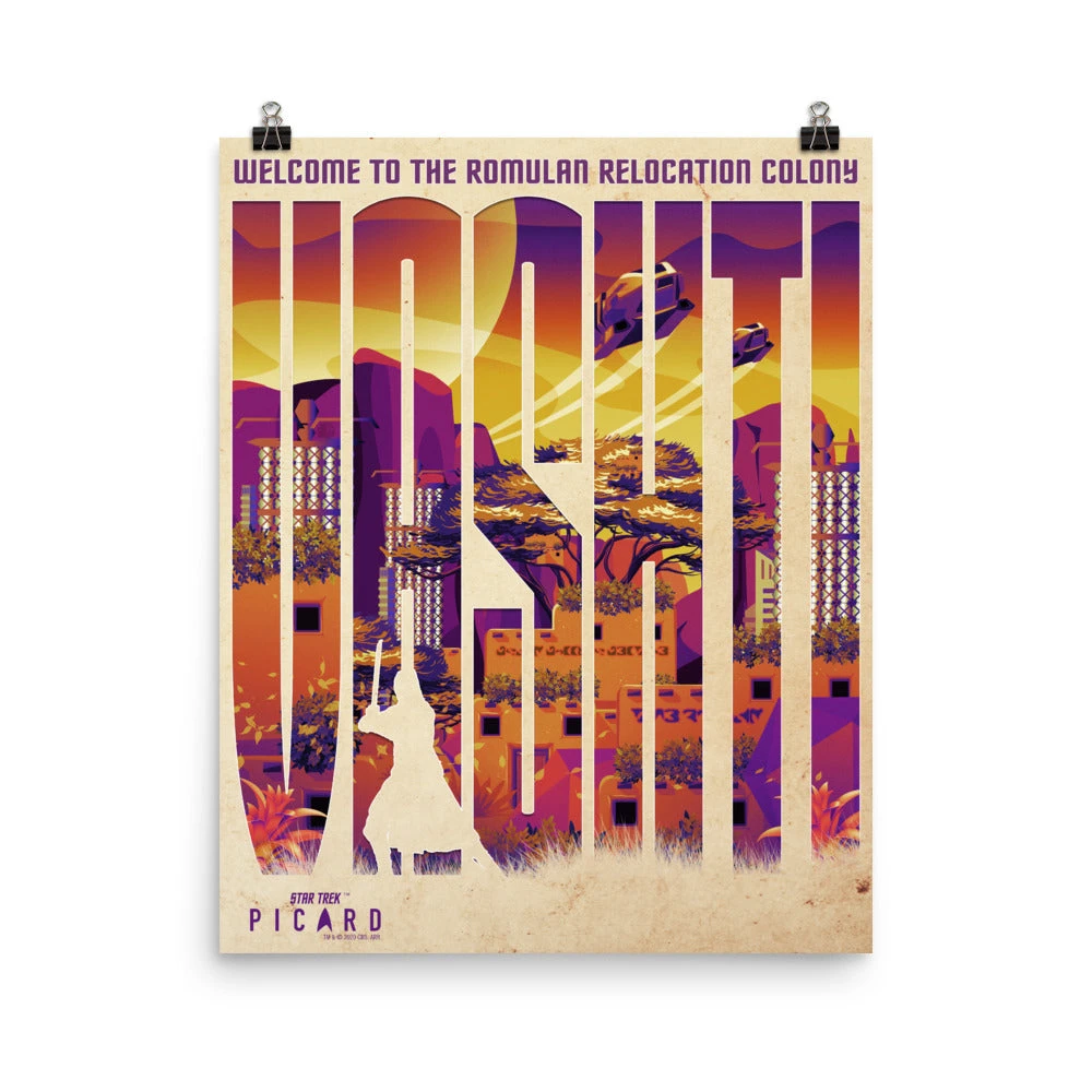 Star Trek: Picard Vashti Premium Satin Poster 3 Star Trek: Picard Vashti Premium Satin Poster