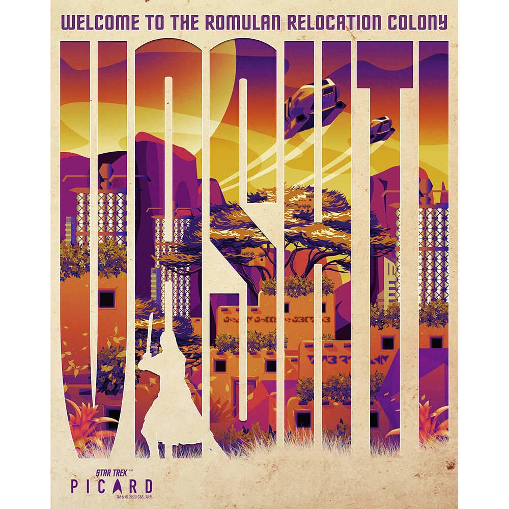 Star Trek: Picard Vashti Premium Satin Poster 4 Star Trek: Picard Vashti Premium Satin Poster - Image 2