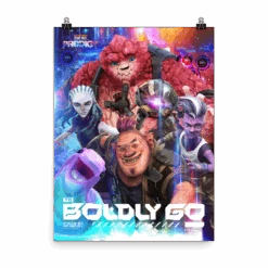 Star Trek: Prodigy To Boldly Go Premium Matte Paper Poster