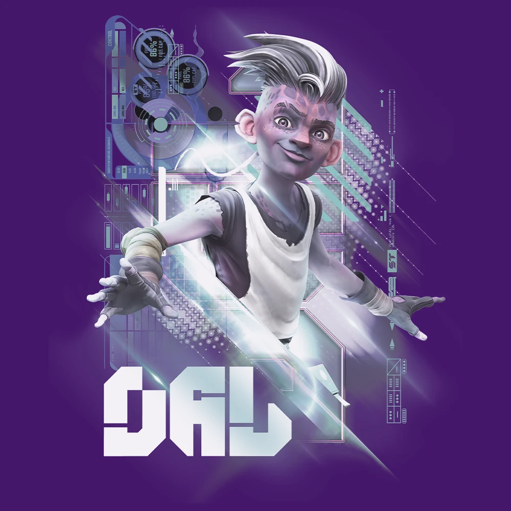 Star Trek: Prodigy Dal Kids Short Sleeve T-Shirt 4 Star Trek: Prodigy Dal Kids Short Sleeve T-Shirt - Image 2