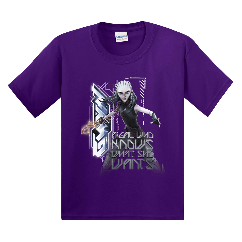 Star Trek: Prodigy Gwyn Kids Short Sleeve T-Shirt 3 Star Trek: Prodigy Gwyn Kids Short Sleeve T-Shirt