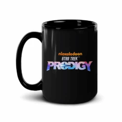 Star Trek: Prodigy Logo Black Mug -T-shirt Store ST PR LOGO 100040 15oz BlackMug Left MF