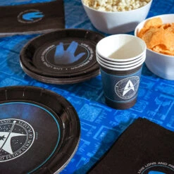 Star Trek Party Supplies Pack 11 Star Trek Party Supplies Pack -T-shirt Store ST Party Blue LS 1