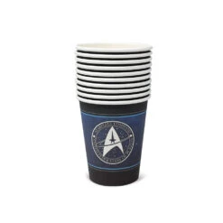 Star Trek Party Supplies Pack 13 Star Trek Party Supplies Pack -T-shirt Store ST Party Blue Merch Cups