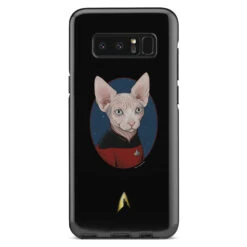 Star Trek: The Next Generation Picard Cat Portrait Tough Phone Case -T-shirt Store ST PicardCatPortrait Phone Note8 RO 1