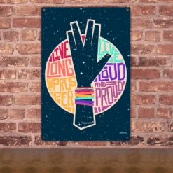 Star Trek Artist Spotlight: Rob DeHart L.L.A.P. Metal Sign