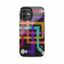 Star Trek Artist Spotlight: Rob DeHart Warp Speed Proud Tough Phone Case -T-shirt Store ST RBWSP 100041 iPhone 12 Phone Case MF