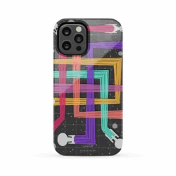 Star Trek Artist Spotlight: Rob DeHart Warp Speed Proud Tough Phone Case -T-shirt Store ST RBWSP 100041 iPhone 12 Pro Phone Case MF