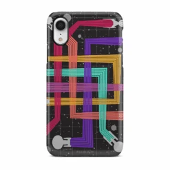 Star Trek Artist Spotlight: Rob DeHart Warp Speed Proud Tough Phone Case -T-shirt Store ST RBWSP 100041 iPhone XR Phone Case MF