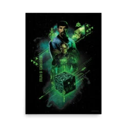 Star Trek Resistance Is Futile Premium Poster