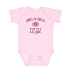 Star Trek: Starfleet Academy Future Alumni Baby Bodysuit -T-shirt Store ST SFA Alumni 64 100370 PINK MF