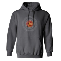 Star Trek Starfleet Academy Command Badge Fleece Hooded Sweatshirt