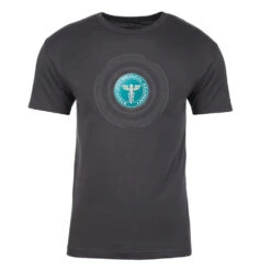 Star Trek Starfleet Academy Medical Badge Adult Short Sleeve T-Shirt -T-shirt Store ST SFA DM 3600 Adult HeavyMetal 1