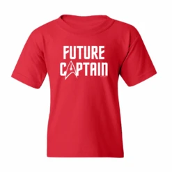 Star Trek: The Original Series Future Captain Kids Short Sleeve T-Shirt 6 Star Trek: The Original Series Future Captain Kids Short Sleeve T-Shirt -T-shirt Store ST SFA FCAP 100016 Kids ShortSleeve Tshirt Red MF dc0012b5 d564 4712 956d 873998af9380