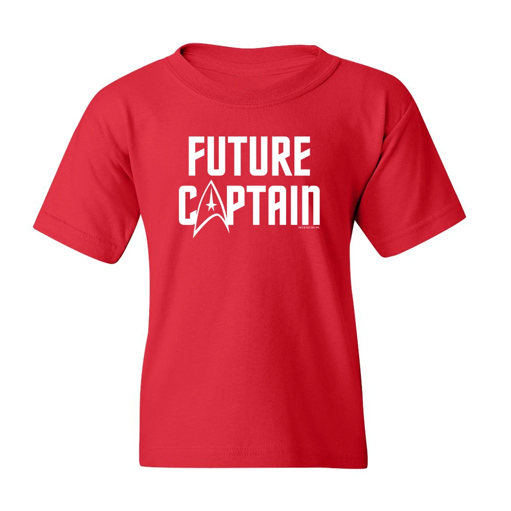 Star Trek: The Original Series Future Captain Kids Short Sleeve T-Shirt 4 Star Trek: The Original Series Future Captain Kids Short Sleeve T-Shirt - Image 2