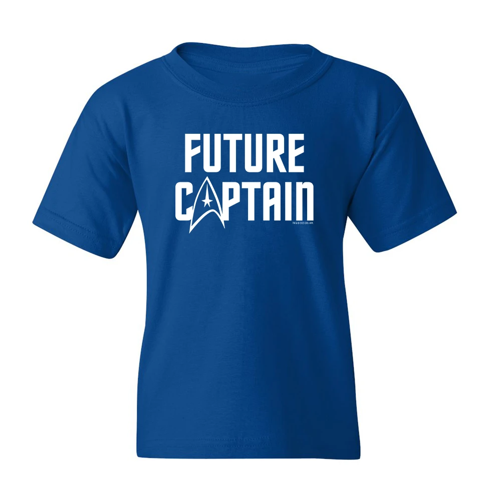 Star Trek: The Original Series Future Captain Kids Short Sleeve T-Shirt 5 Star Trek: The Original Series Future Captain Kids Short Sleeve T-Shirt - Image 3