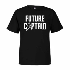Star Trek: The Original Series Future Captain Toddler Short Sleeve T-Shirt -T-shirt Store ST SFA FCAP 10192714 Toddler ShortSleeve Tshirt Black MF 352cc6ba cbd1 4205 b489 90a4569cf415