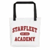 Star Trek Starfleet Academy EST. 2161 Canvas Tote Bag -T-shirt Store ST SFA VAR2 Tote Bag Mockup Front