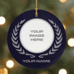 Star Trek: The Original Series Starfleet Academy Alumni Personalized Double-Sided Ornament -T-shirt Store ST SFALUM 73 100326 MF1
