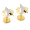 Star Trek Two Tone Delta Shield Cufflinks