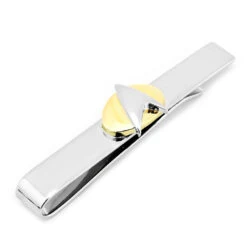 Star Trek Two Tone Delta Shield Tie Bar -T-shirt Store ST SHD2 TB