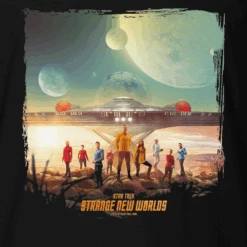 Star Trek: Strange New Worlds Landing Party Key Art T-Shirt -T-shirt Store ST SNW Key Art 63 100011 RO