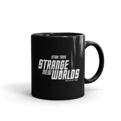 Star Trek: Strange New Worlds Logo Mug 9 Star Trek: Strange New Worlds Logo Mug -T-shirt Store ST SNW LOGO 100040 11oz BlackMug Right MF