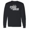 Star Trek: Strange New Worlds Logo Adult Long Sleeve T-Shirt 1 Star Trek: Strange New Worlds Logo Adult Long Sleeve T-Shirt -T-shirt Store ST SNW Logo 100004 BLK MF
