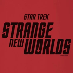 Star Trek: Strange New Worlds Logo Adult Long Sleeve T-Shirt -T-shirt Store ST SNW Logo 100004 RO
