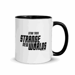 Star Trek: Strange New Worlds Logo Two-Tone Mug -T-shirt Store ST SNW Logo 101009 BLK RT MF