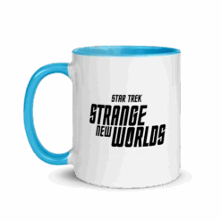 Star Trek: Strange New Worlds Logo Two-Tone Mug -T-shirt Store ST SNW Logo 101009 LF BLU MF