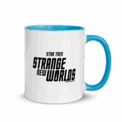 Star Trek: Strange New Worlds Logo Two-Tone Mug -T-shirt Store ST SNW Logo 101009 RT BLU MF