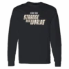 Star Trek: Strange New Worlds Flare Logo Adult Long Sleeve T-Shirt -T-shirt Store ST SNW Logo 2 100004 BLK MF