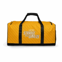 Star Trek: Strange New Worlds Command Uniform Duffle Bag -T-shirt Store ST SNW Logo Command 100931 BK YLW MF