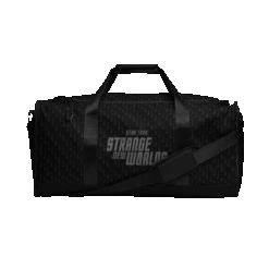 Star Trek: Strange New Worlds Command Uniform Duffle Bag -T-shirt Store ST SNW Logo Command 100931 FR BLK MF