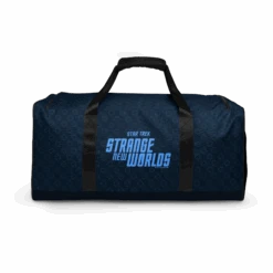 Star Trek: Strange New Worlds Science Duffle Bag -T-shirt Store ST SNW Logo Science 100931 BK NVY MF a340d250 936c 43c9 98d4 7300a5141278