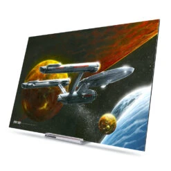Star Trek: The Original Series Ships Of The Line Oceans Of Blue And Seas Of Fire Acrylic