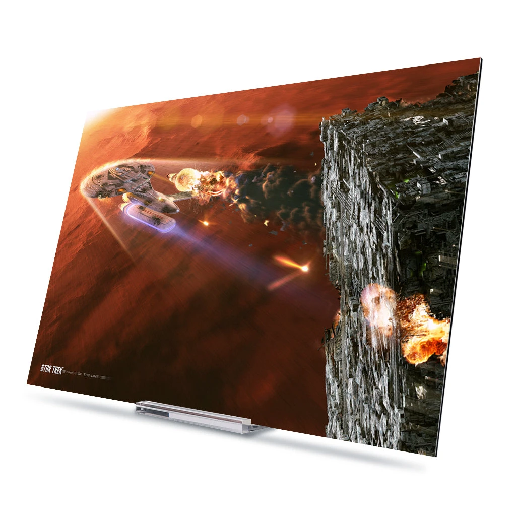 Star Trek: The Next Generation Ships Of The Line Terminal Descent Acrylic 3 Star Trek: The Next Generation Ships Of The Line Terminal Descent Acrylic