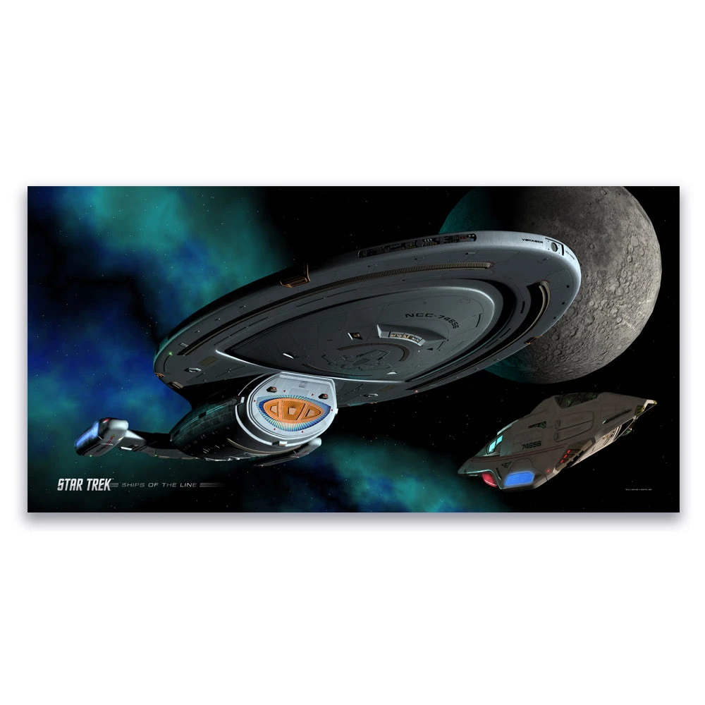 Star Trek: Voyager Ships Of The Line Homeward Bound Removable Wall Peel 3 Star Trek: Voyager Ships Of The Line Homeward Bound Removable Wall Peel