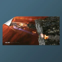 Star Trek: The Next Generation Ships Of The Line Terminal Descent Removable Wall Peel