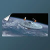 Star Trek: The Original Series Ships Of The Line Assignment Earth Removable Wall Peel