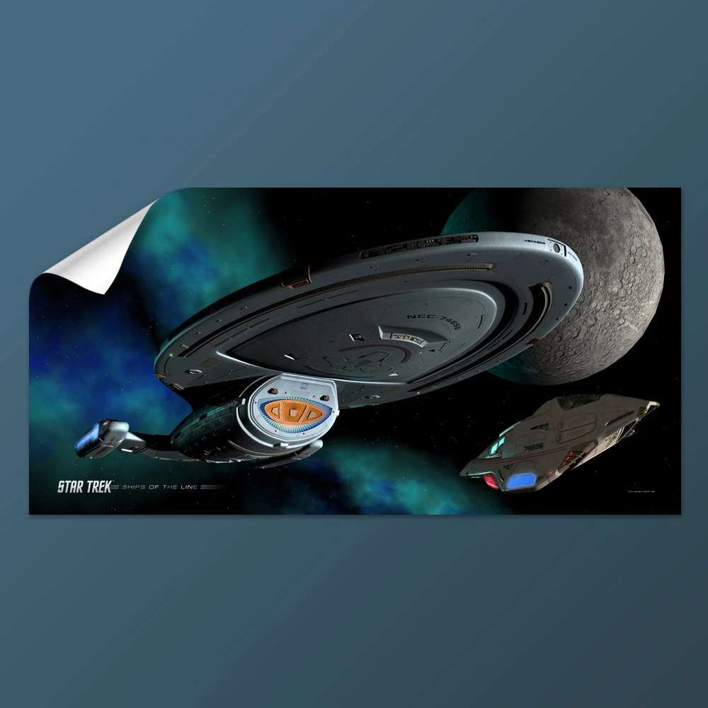 Star Trek: Voyager Ships Of The Line Homeward Bound Removable Wall Peel 4 Star Trek: Voyager Ships Of The Line Homeward Bound Removable Wall Peel - Image 2