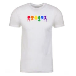 Star Trek Ships Of The Line Pride Adult Short Sleeve T-Shirt