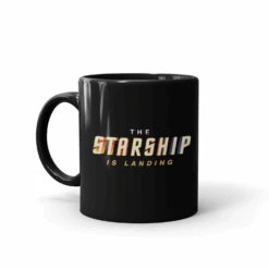 Star Trek The Starship Is Landing Black Mug -T-shirt Store ST STAR 68 100085 11 LF MF