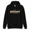 Star Trek The Starship Is Landing Hooded Sweatshirt