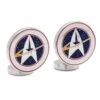 Star Trek Starfleet Command Cufflinks -T-shirt Store ST STCO SL 1
