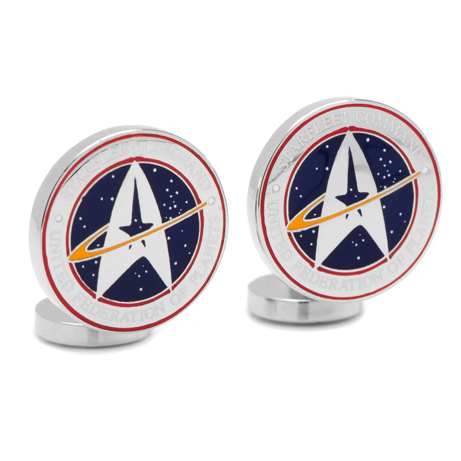 Star Trek Starfleet Command Cufflinks 3 Star Trek Starfleet Command Cufflinks