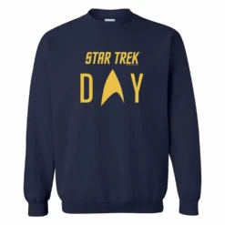 Star Trek Day Logo Fleece Crewneck Sweatshirt