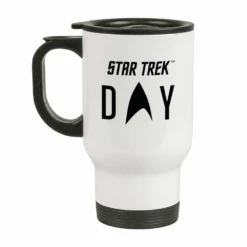 Star Trek Day Logo 14 Oz Stainless Steel Travel Mug With Handle